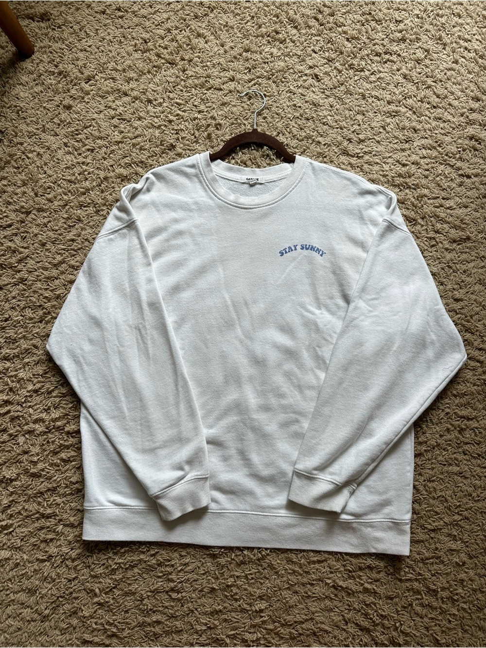 Garage Stay Sunny Crewneck Sweater